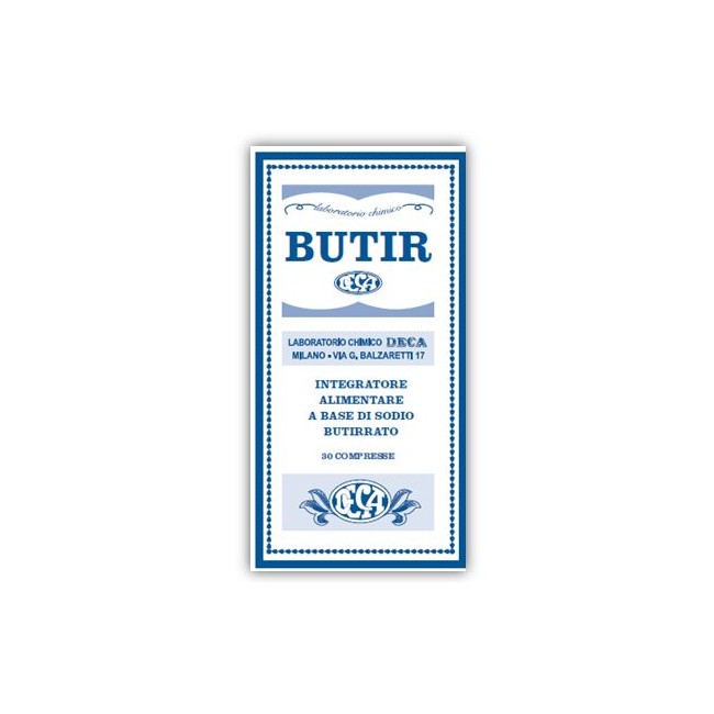 BUTIR 30 COMPRESSE BUTIR 30 COMPRESSE