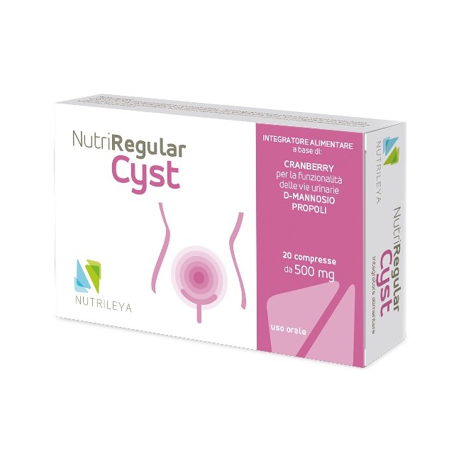 NUTRIREGULAR CYST 20 CAPSULE 500 MG NUTRIREGULAR CYST 20 CAPSULE 500 MG