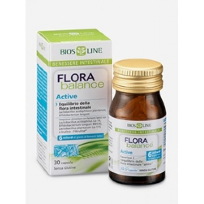 BIOSLINE FLORABALANCE ACTIVE 30 CAPSULE VEGETALI BIOSLINE FLORABALANCE ACTIVE 30 CAPSULE VEGETALI