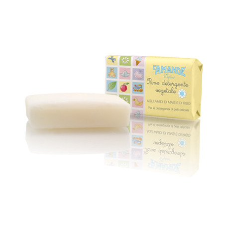 L'AMANDE ENFANT PANE DETERGENTE VEGETALE 100 G L'AMANDE ENFANT PANE DETERGENTE VEGETALE 100 G