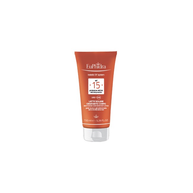 EUPHIDRA KALEIDO UV SYSTEM LATTE SOLARE CORPO 15 EUPHIDRA KALEIDO UV SYSTEM LATTE SOLARE CORPO 15