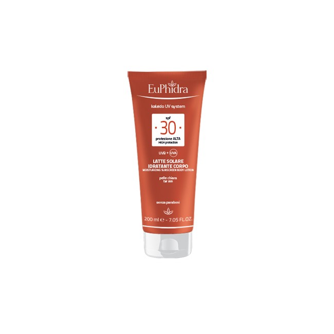 EUPHIDRA KALEIDO UV SYSTEM LATTE SOLARE CORPO 30 EUPHIDRA KALEIDO UV SYSTEM LATTE SOLARE CORPO 30