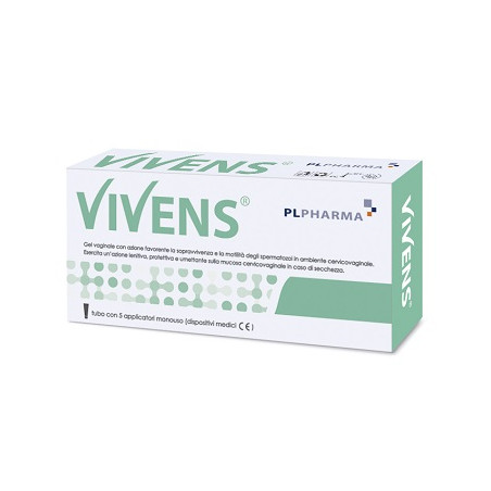 VIVENS GEL VAGINALE TUBO 35 ML CON 5 APPLICATORI MONOUSO VIVENS GEL VAGINALE TUBO 35 ML CON 5 APPLICATORI MONOUSO