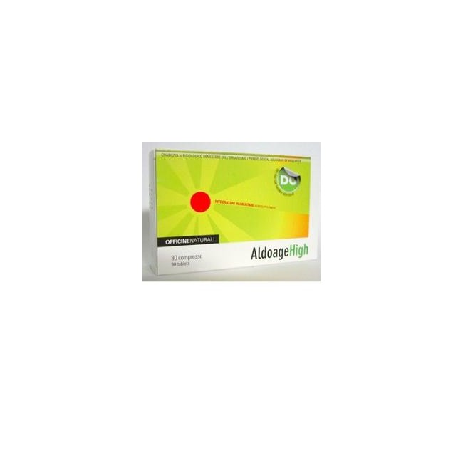 ALDOAGE HIGH 30 COMPRESSE 850 MG ALDOAGE HIGH 30 COMPRESSE 850 MG