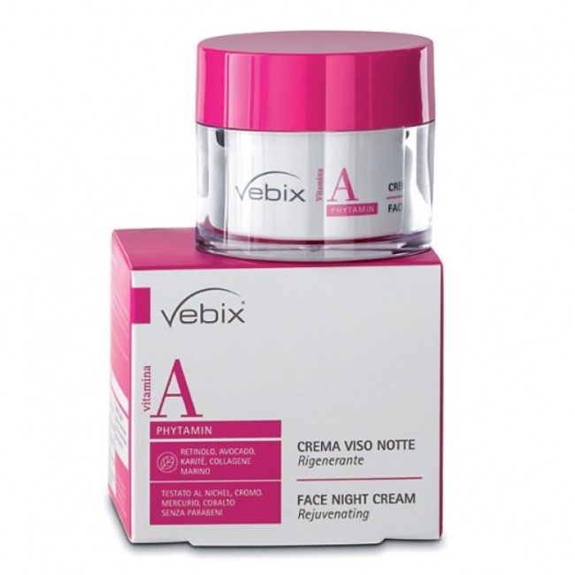 VEBIX PHYTAMIN CREMA VISO NOTTE RIGENERANTE 50 ML VEBIX PHYTAMIN CREMA VISO NOTTE RIGENERANTE 50 ML