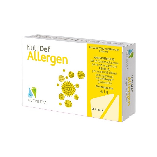 NUTRIDEF ALLERGEN 30 COMPRESSE NUTRIDEF ALLERGEN 30 COMPRESSE