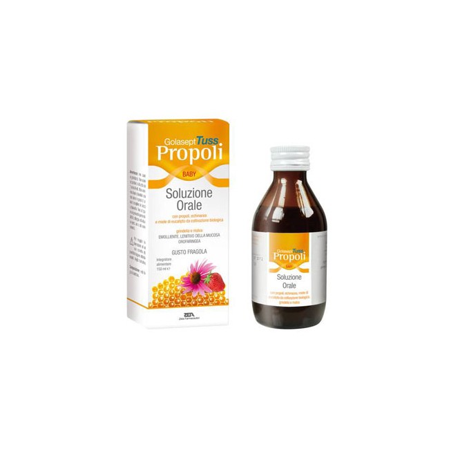 GOLASEPT TUSS PROPOLI BABY SOLUZIONE ORALE 150 ML GOLASEPT TUSS PROPOLI BABY SOLUZIONE ORALE 150 ML