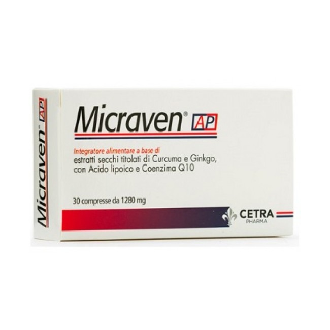 MICRAVEN AP 30 COMPRESSE 1280MG MICRAVEN AP 30 COMPRESSE 1280MG