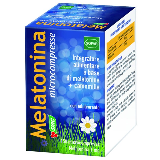 Melatonina Integratore Alimentare 150 Micro Compresse Melatonina Integratore Alimentare 150 Micro Compresse