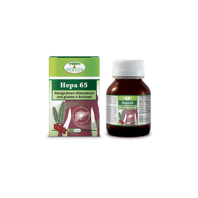 HEPA 65 60 CAPSULE FLACONE 28,8 G HEPA 65 60 CAPSULE FLACONE 28,8 G