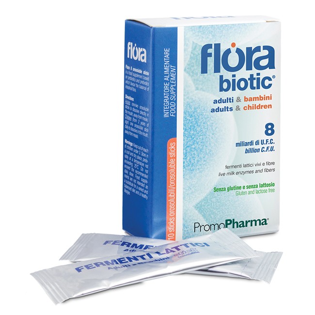 FLORA 8 10 STICK OROSOLUBILI ADULTI E BAMBINI FLORA 8 10 STICK OROSOLUBILI ADULTI E BAMBINI
