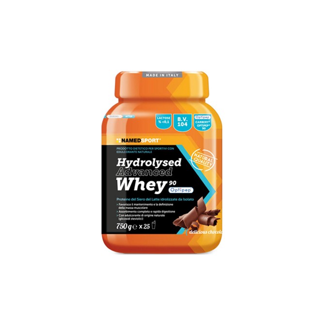 Barattolo da 750 grammi di Hydrolysed Advanced Cioccolato, integratore per recupero post-allenamento. Barattolo da 750 grammi di Hydrolysed Advanced Cioccolato, integratore per recupero post-allenamento.