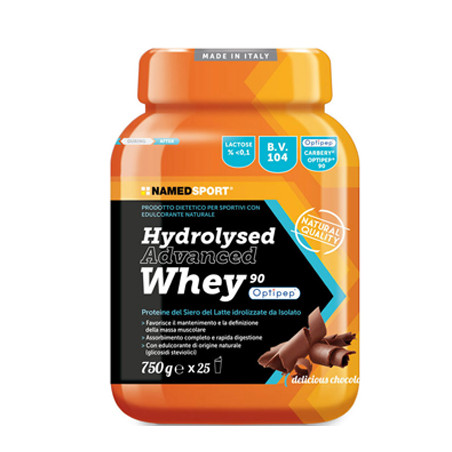 Barattolo da 750 grammi di Hydrolysed Advanced Cioccolato, integratore per recupero post-allenamento. Barattolo da 750 grammi di Hydrolysed Advanced Cioccolato, integratore per recupero post-allenamento.