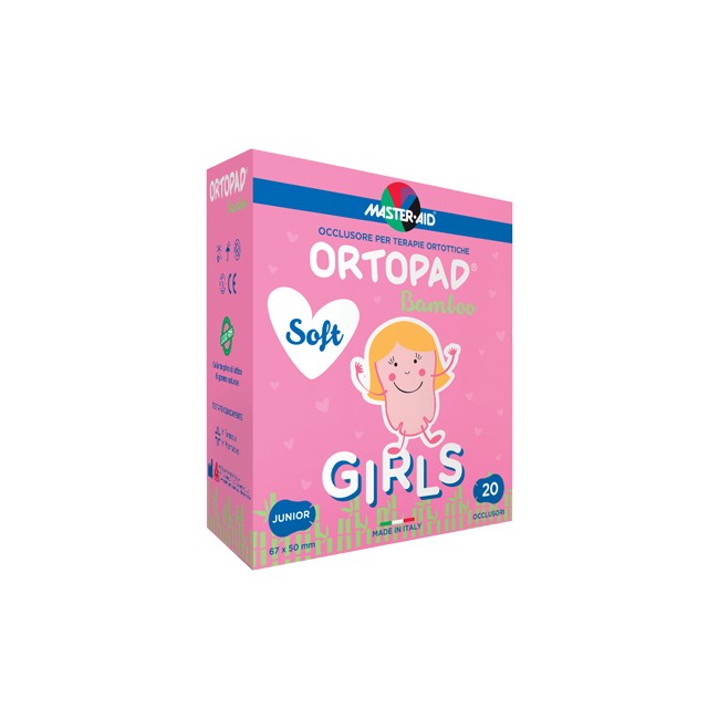 CEROTTO OCULARE PER ORTOTTICA ORTOPAD SOFT GIRLS JUNIOR 20 PEZZI CEROTTO OCULARE PER ORTOTTICA ORTOPAD SOFT GIRLS JUNIOR 20 PEZZI