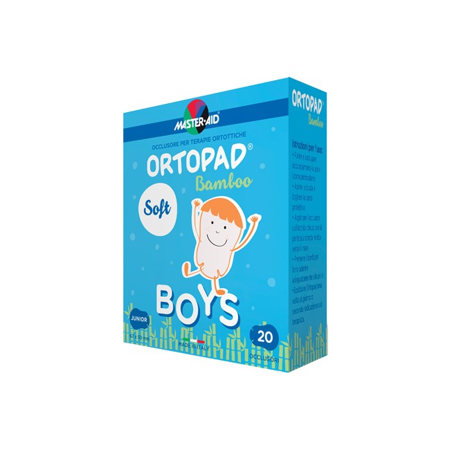 CEROTTO OCULARE PER ORTOTTICA ORTOPAD SOFT BOYS JUNIOR 20 PEZZI CEROTTO OCULARE PER ORTOTTICA ORTOPAD SOFT BOYS JUNIOR 20 PEZZI