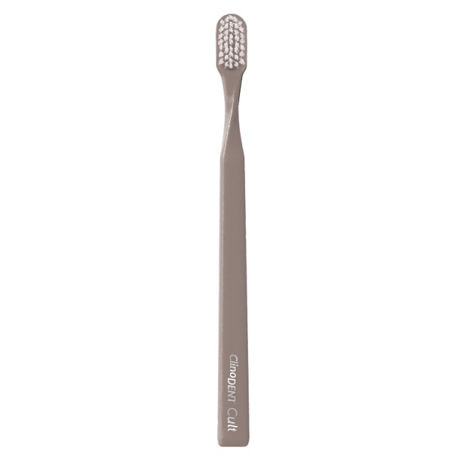 CLINODENT CULT MARRONE TORTORA SPAZZOLINO DA DENTI MEDIO CLINODENT CULT MARRONE TORTORA SPAZZOLINO DA DENTI MEDIO