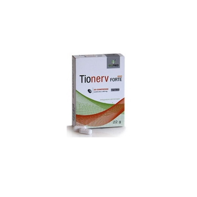 TIONERV FORTE 20 COMPRESSE TIONERV FORTE 20 COMPRESSE