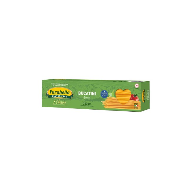 FARABELLA BUCATINI PASTA SENZA GLUTINE 250 G FARABELLA BUCATINI PASTA SENZA GLUTINE 250 G