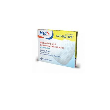 CEROTTO FARMACTIVE CICATRICI 7,5X10CM 4 PEZZI