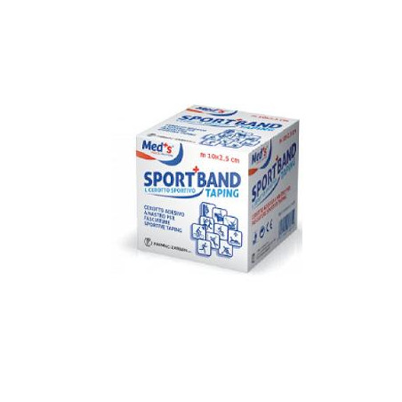 CEROTTO MEDS IN TELA BIANCA SPORTIVO 1000X2,5CM CEROTTO MEDS IN TELA BIANCA SPORTIVO 1000X2,5CM