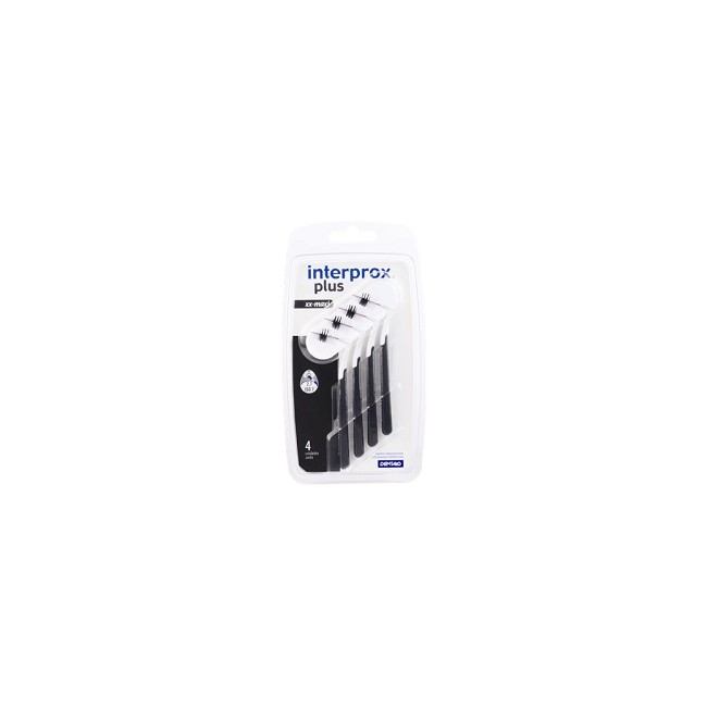INTERPROX PLUS XX MAXI NERO 4 PEZZI INTERPROX PLUS XX MAXI NERO 4 PEZZI