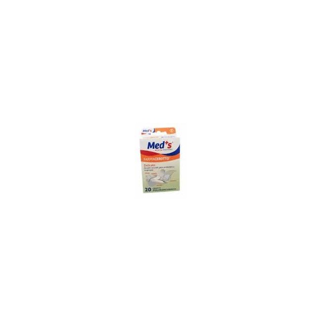 CEROTTO MEDS STRIPS DELICATO TESSUTO NON TESSUTO ASSORTITI 20 PEZZI CEROTTO MEDS STRIPS DELICATO TESSUTO NON TESSUTO ASSORTITI 20 PEZZI