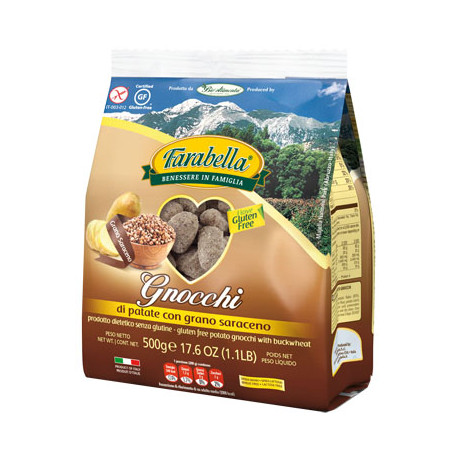 FARABELLA GNOCCHI DI PATATE AL GRANO SARACENO 500 G FARABELLA GNOCCHI DI PATATE AL GRANO SARACENO 500 G