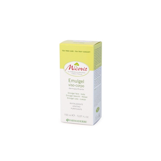 MICOVIT EMULGEL VISO/CORPO 150 ML MICOVIT EMULGEL VISO/CORPO 150 ML