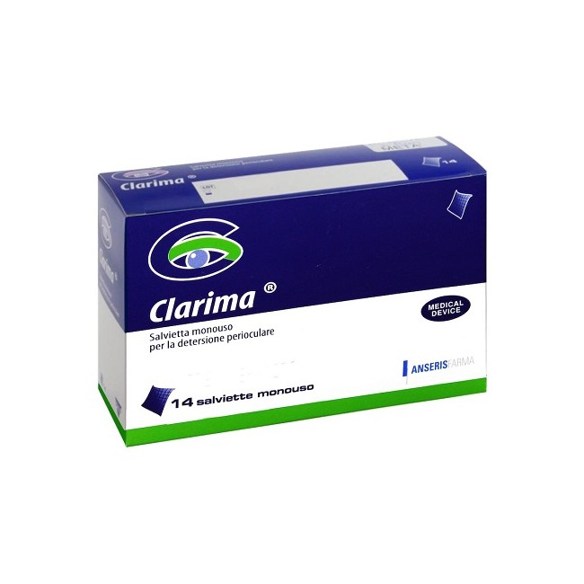 SALVIETTA PERIOCULARE CLARIMA 14 PEZZI SALVIETTA PERIOCULARE CLARIMA 14 PEZZI