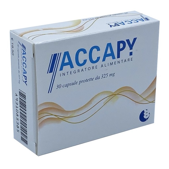 ACCAPY 30 CAPSULE DA 375 MG ACCAPY 30 CAPSULE DA 375 MG