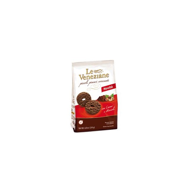 LE VENEZIANE BISCOTTI CACAO/NOCCIOLA 250 G LE VENEZIANE BISCOTTI CACAO/NOCCIOLA 250 G