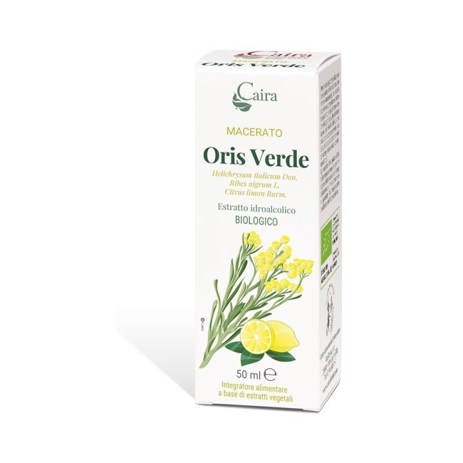 CAIRA ORIS VERDE MACERATO IDROALCOLICO GOCCE 50 ML CAIRA ORIS VERDE MACERATO IDROALCOLICO GOCCE 50 ML