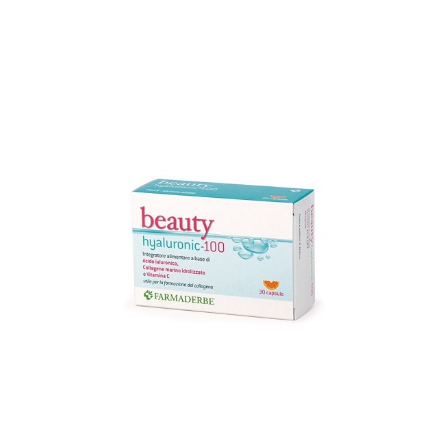 BEAUTY HYALURONIC 100 3 BLISTER DA 10 CAPSULE BEAUTY HYALURONIC 100 3 BLISTER DA 10 CAPSULE