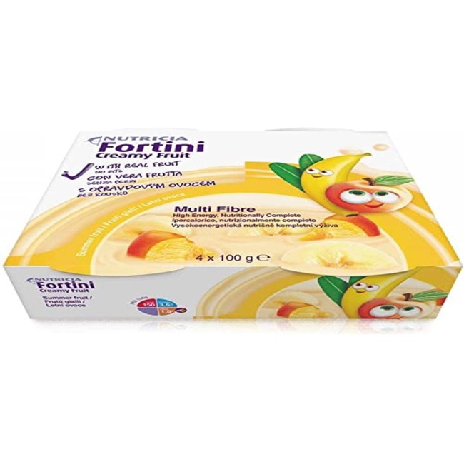FORTINI CREAMY FRUIT MULTI FIBRE FRUTTI GIALLI 4X100 G FORTINI CREAMY FRUIT MULTI FIBRE FRUTTI GIALLI 4X100 G