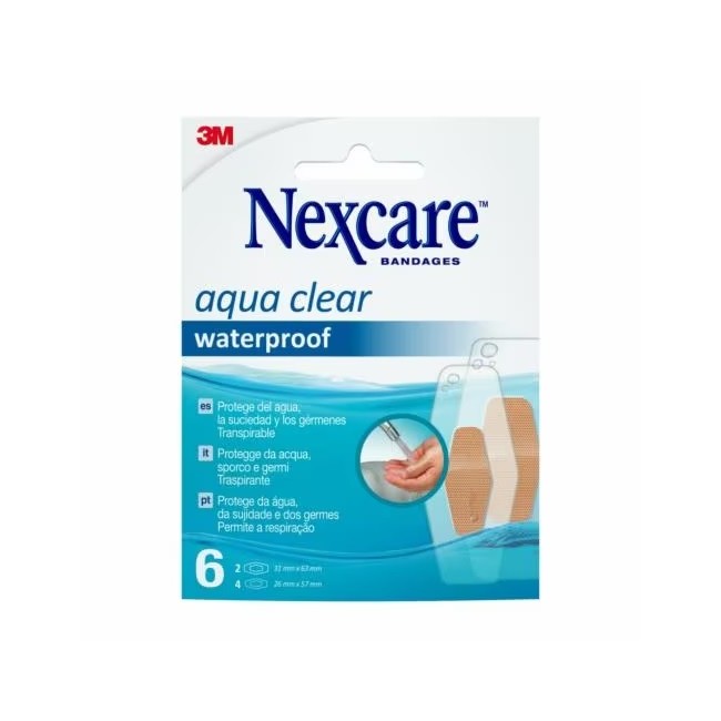 Cerotto Nexcare Protector Acqua 6 Pezzi Cerotto Nexcare Protector Acqua 6 Pezzi