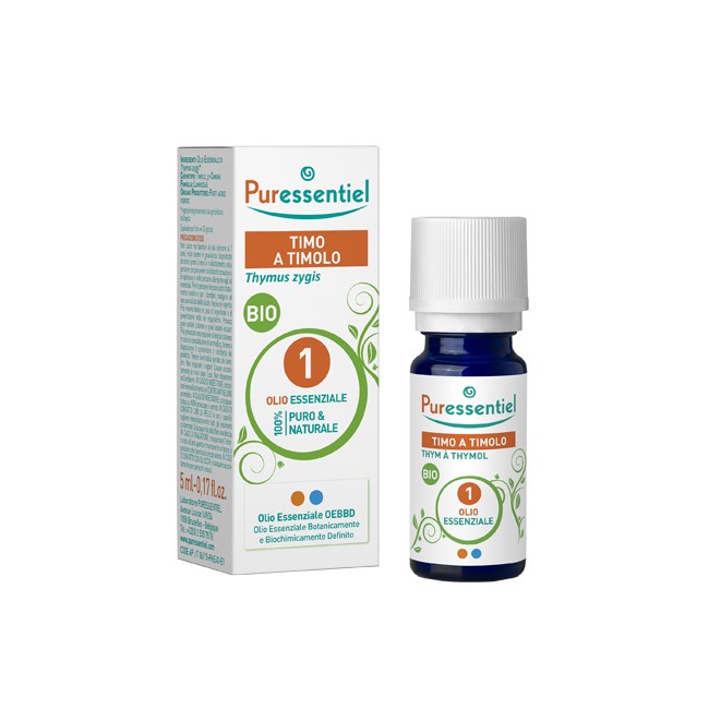 PURESSENTIEL TIMO TIMOLO OLIO ESSENZIALE BIO 10 ML PURESSENTIEL TIMO TIMOLO OLIO ESSENZIALE BIO 10 ML