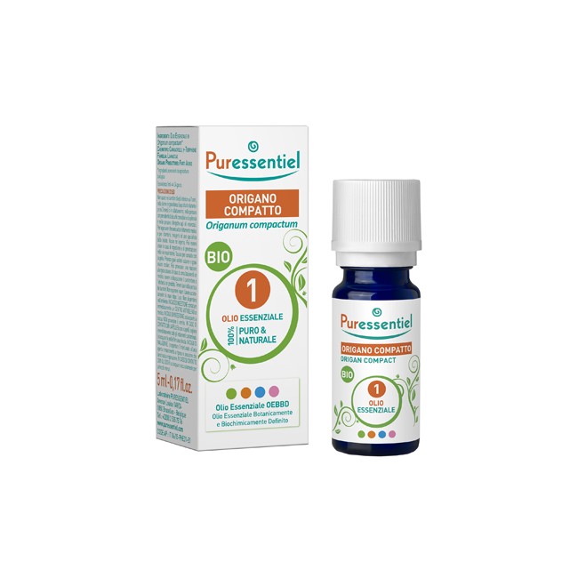 PURESSENTIEL ORIGANO COMPATTO OLIO ESSENZIALE BIO 5 ML PURESSENTIEL ORIGANO COMPATTO OLIO ESSENZIALE BIO 5 ML