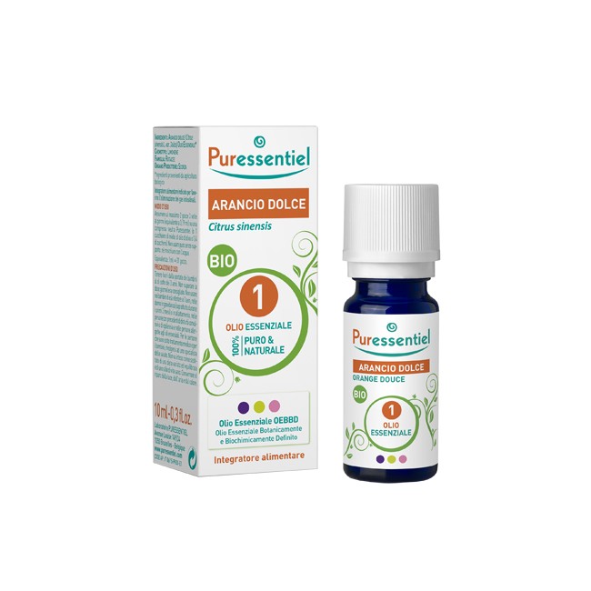 PURESSENTIEL ARANCIO DOLCE OLIO ESSENZIALE BIO 10 ML PURESSENTIEL ARANCIO DOLCE OLIO ESSENZIALE BIO 10 ML