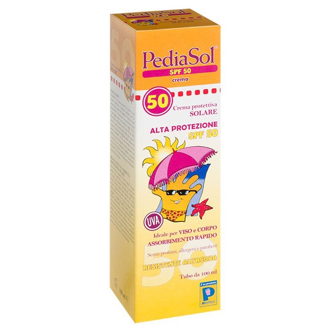 PEDIASOL SPF 50 CREMA SOLARE 100 ML PEDIASOL SPF 50 CREMA SOLARE 100 ML