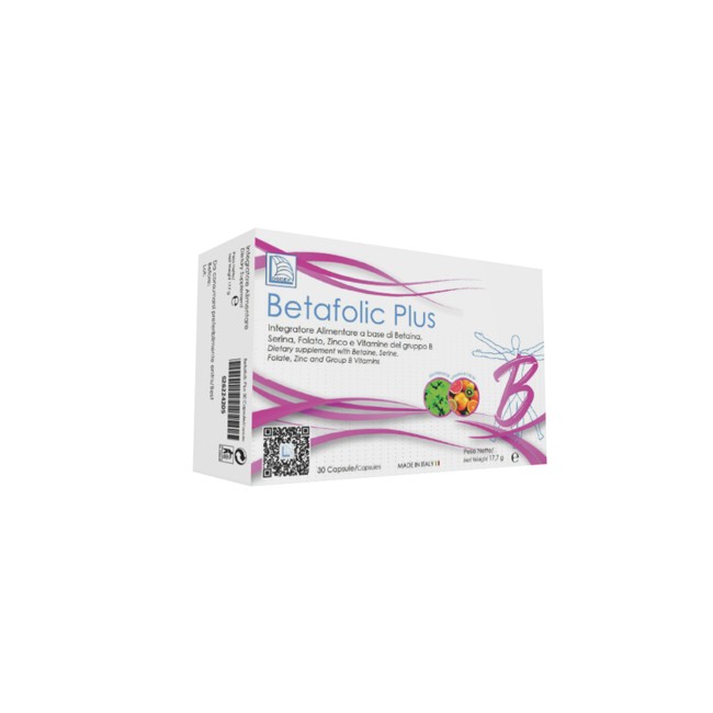 BETAFOLIC PLUS 30 CAPSULE ASTUCCIO 18,6 G BETAFOLIC PLUS 30 CAPSULE ASTUCCIO 18,6 G