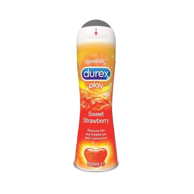 Durex Play Gel Sweet Strawberry Lubrificante 50ml Durex Play Gel Sweet Strawberry Lubrificante 50ml