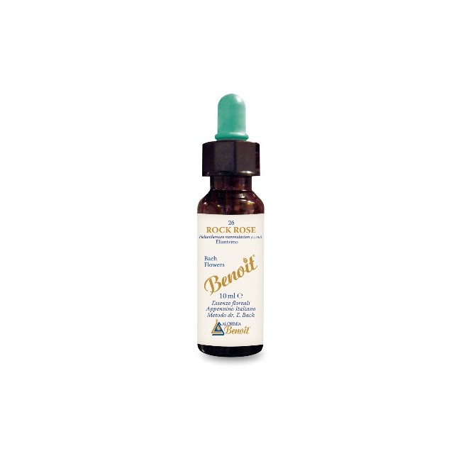FIORI DI BACH BENOIT ROCK ROSE 10 ML FIORI DI BACH BENOIT ROCK ROSE 10 ML