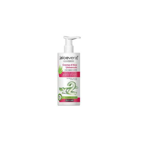 ALOEVERA2 CREMA D'ALOE UNIVERSALE VISO MANI E CORPO 300 ML