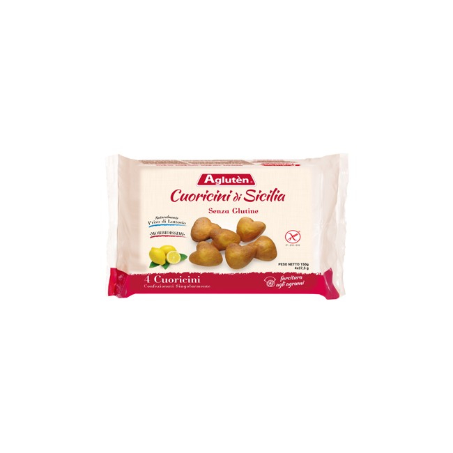 AGLUTEN CUORICINI DI SICILIA 150 G AGLUTEN CUORICINI DI SICILIA 150 G