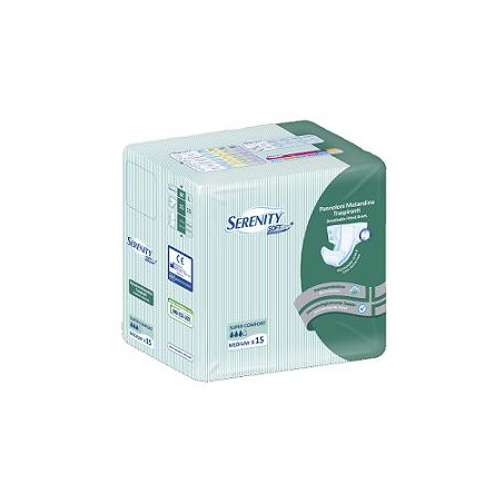 PANNOLONE PER INCONTINENZA A MUTANDINA SERENITY SOFT DRY+ ALOE MEDIUM SUPERCOMFORT 15 PEZZI FARMABILITY PANNOLONE PER INCONTINENZA A MUTANDINA SERENITY SOFT DRY+ ALOE MEDIUM SUPERCOMFORT 15 PEZZI FARMABILITY