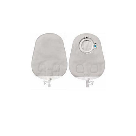 SACCA PER UROSTOMIA SENSURA MIO CLICK SISTEMA A DUE PEZZI MIDI OPACA FLANGIA 50 MM 30 PEZZI