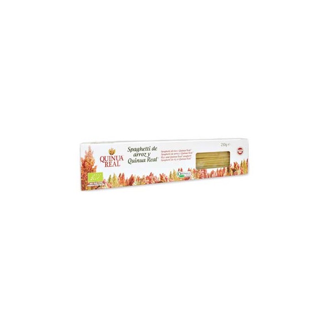QUINUA REAL SPAGHETTI DI RISO E QUINOA BIO VEGAN 250 G QUINUA REAL SPAGHETTI DI RISO E QUINOA BIO VEGAN 250 G