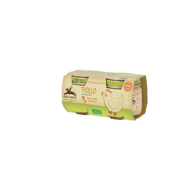 OMOGENEIZZATO DI POLLO BABY FOOD BIO 2 X 80 G OMOGENEIZZATO DI POLLO BABY FOOD BIO 2 X 80 G