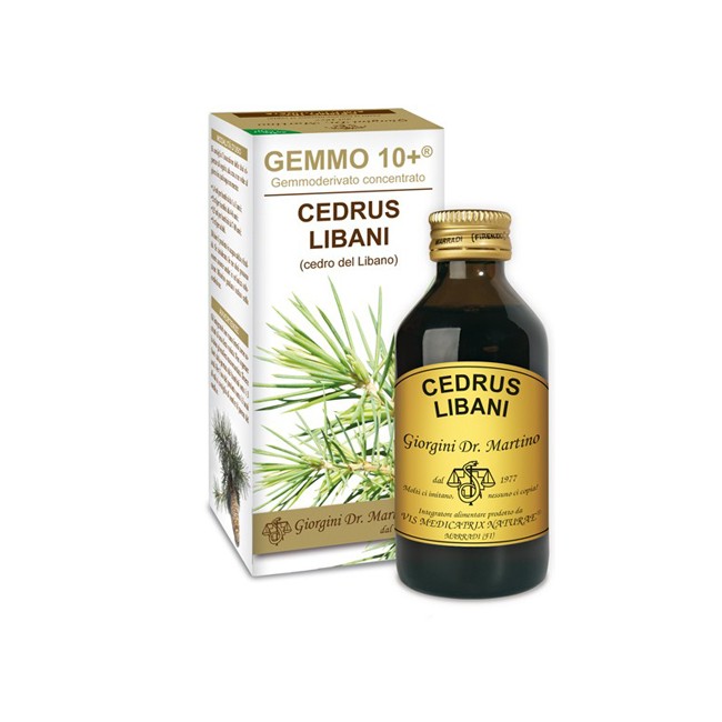 GEMMO 10+ CEDRO DEL LIBANO 100 ML LIQUIDO ANALCOLICO