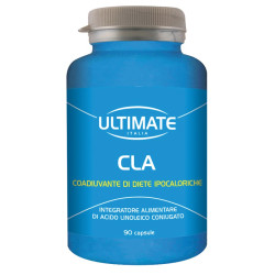 Flacone da 90 capsule di Ultimate CLA, integratore per ridurre la massa grassa.